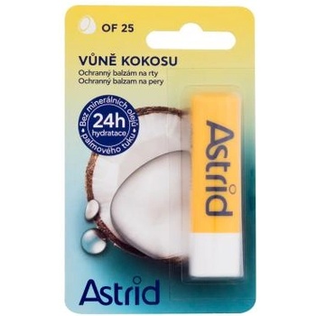 Astrid Coconut Lip Balm SPF25 защитен балсам за устни с аромат на кокос 4.8 g