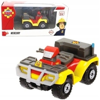 DICKIE Auto Požárník Sam kovové různé druhy záchranné složky 1:64