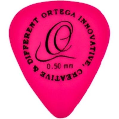Ortega OGPST12-050 S-Tech Delrin Picks 0.50 mm Pink
