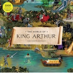 Laurence King Пъзел Laurence King от 1000 части - Светът на Крал Артур (9781399604994)