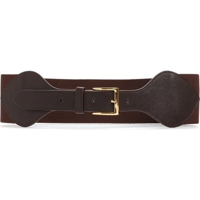 Dámský pružný elastický pásek na šaty Relinde hnědý