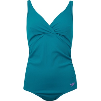 Speedo Бански костюм за бременни Speedo V-Neck Maternity U-Back Swimsuit Womens - Green