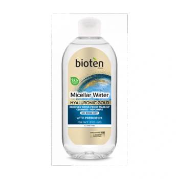 Image 1 of Bioten Cosmetics Hyaluronic Gold Micellar Water Мицеларни води 400ml