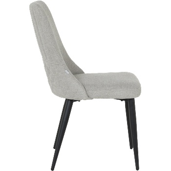 Carmen Трапезен стол smith - светло сив qr (3532410)