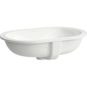 Laufen Savoy - Вградена мивка 51x31 см, с преливник, без отвор за смесител, бяла H8189450001091 (H8189450001091)