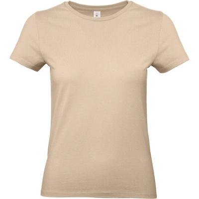 B&C Collection B&c 190 / Дамска тениска от плътен памук - пясъчен xs (01004t12000)