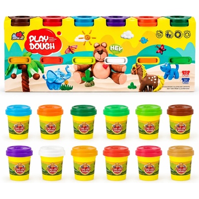 Комплект пластилин Play Dough 12 цвята в кутия 5838-239