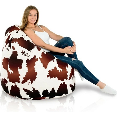 Intermedic SK sedací vak BAG Sako Design Laciata 300 L polyester krava XXL