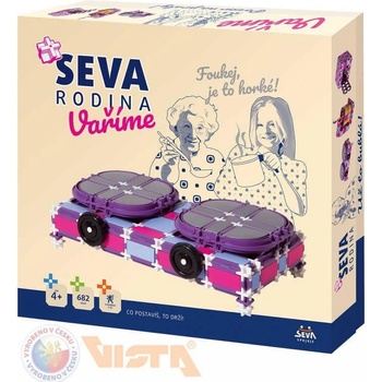 Seva Rodina Vaříme vařič+robot+mikrovlnná trouba