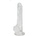 Alive Lusty Extra-Slippery Jelly Dildo Transparent
