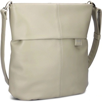 Zwei kabelka crossbody M12 CEM Cement šedá