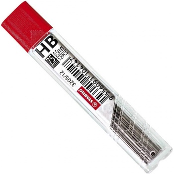 STABILO Комплект графити за автоматичен молив, Stabilo, HB 0.5, 12 броя (ST3205/12HB)