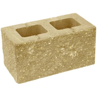 CS-BETON Tvárnice CSBLOK dvoustranně štípaná rohová 40x20x20 cm okr