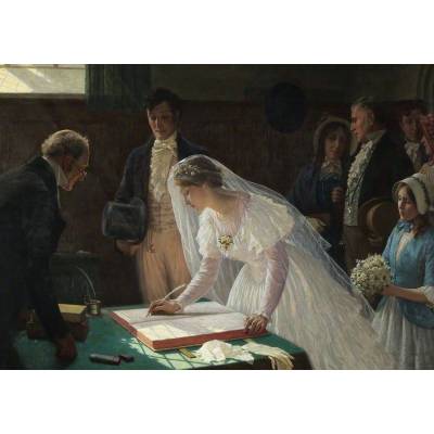 Art Puzzle - Puzzle Leighton: Marriage Sign - 1 000 piese