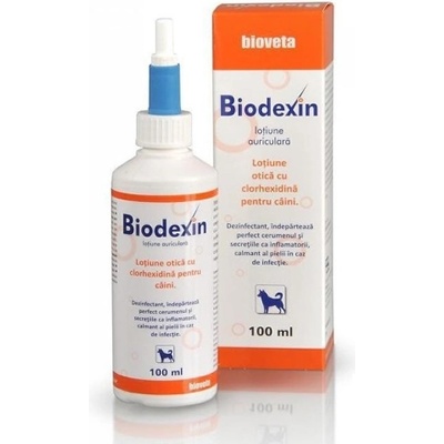 Bioveta Kapky do uší pro psy Biodexin 100 ml – Zboží Mobilmania