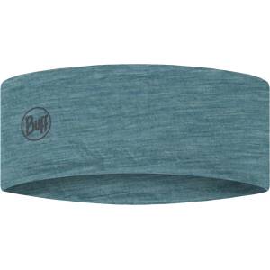 Buff Лента за глава Buff Merino Lightweight Headband - Solid Pool - размер One Size (904-3561-0511)