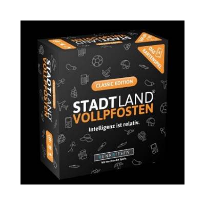DENKRIESEN - STADT LAND VOLLPFOSTEN - Das Kartenspiel - Classic Edition | Denis Görz, Ricardo Barreto, D&R DENKRIESEN GmbH