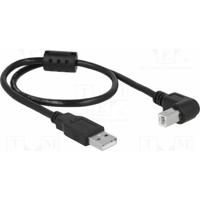 Delock 84809 USB 2.0 USB A vidlice USB B konektor 90° nahoru/dolů