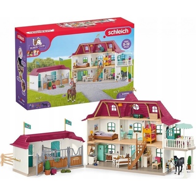 SCHLEICH Velký dům se stájí a příslušenstvím 25270