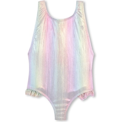 Plavky jednodílné RAINBOW metalické Billieblush