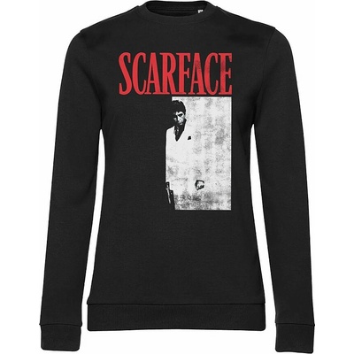 Scarface mikina Poster Girly Sweatshirt Black dámská – Zboží Mobilmania
