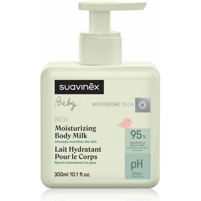 Suavinex Baby Moisturizing Body Milk hydratační tělové mléko pro děti od narození 300 ml