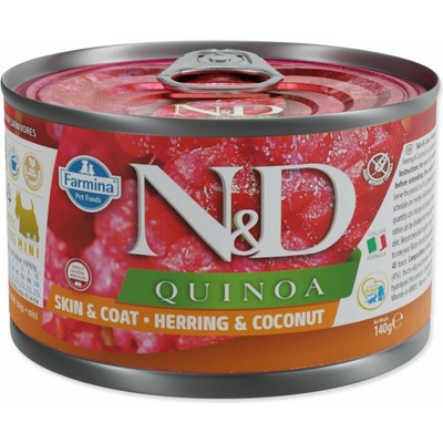 N&D dog QUINOA Herring & Coconut 140 g
