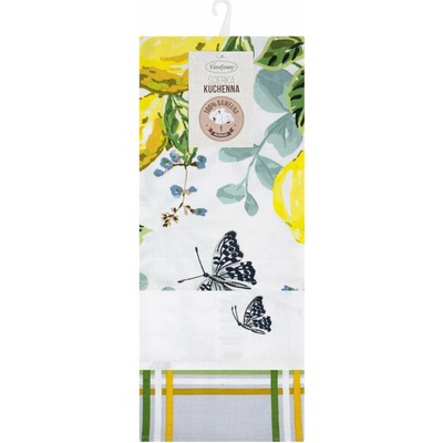 EUROFIRANY LEMON 50 x 70 cm 9 ks VZOROVANÉ