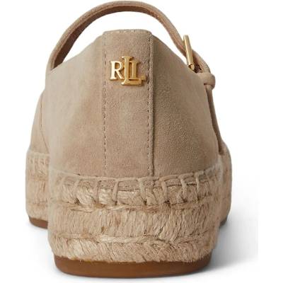 Lauren Ralph Lauren еспадрили дамски от велур Luize Mj (802P06401001.270)