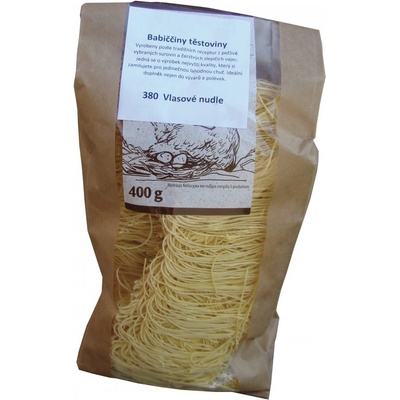 Babiččiny těstoviny vlasové 400 g