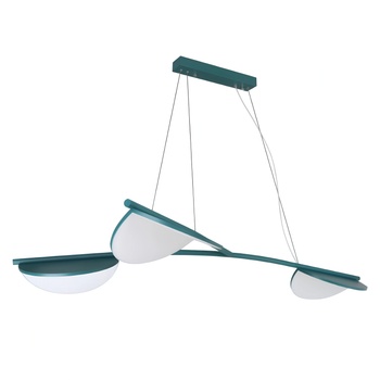 POLARIS Тюркоазен дизайнерски полилей с плавна форма Zawa (45W) | 237, 74€ (464, 98 лв) (578)