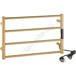 Bemeta Електрически сушилник за кърпи 56x37 см, 36 W, неръждаема стомана/златно (BD0086)