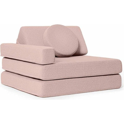 SHAPPY Detské rozkladacie penové kreslo SHAPPY ORIGINAL Soft Pink
