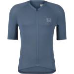Stoic Мъжка фланелка с къс ръкав за колоездене Stoic DalslandSt. Gravel Jersey S/S Cycling jersey - Ocean Blue - размер XL (056-4252-0314)