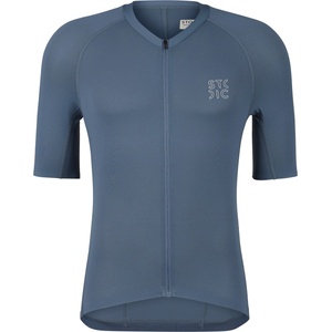 Stoic Мъжка фланелка с къс ръкав за колоездене Stoic DalslandSt. Gravel Jersey S/S Cycling jersey - Ocean Blue - размер XL (056-4252-0314)