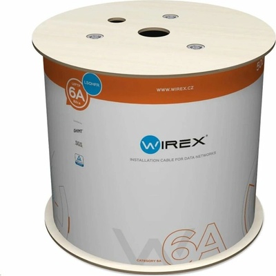 Wirex WIC-6-U-LB-50-OR CAT6A U/FTP LSOHFR B2CA 500m oranžový