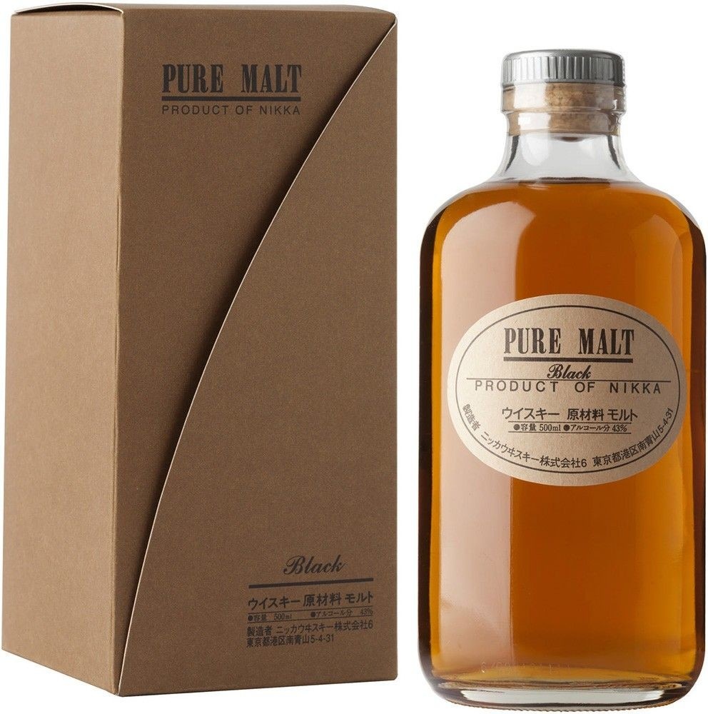 Nikka Pure Malt Black 43% 0,5 l (kartón) od 60,78 € - Heureka.sk