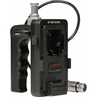 Nanlite V-Mount Battery Grip with 4-Pin XLR Connector – Hledejceny.cz