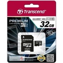 Pamäťové karty Transcend microSDHC 32GB UHS-I U1 + adapter TS32GUSDU1