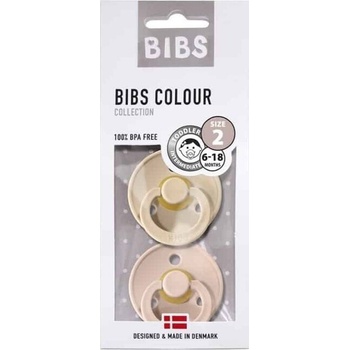 Bibs Colour kaučuk 2ks Vanilla Blush 120213