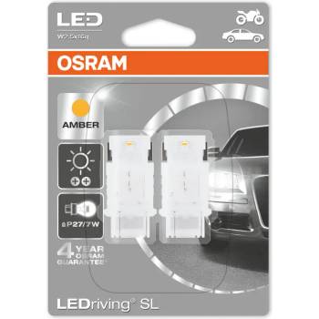 OSRAM Standart - W2.5x16q - P27/7W / YELLOW - 3548YE (8070) - комплект 2бр (3548YE)