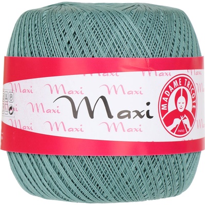 MADAME TRICOTE PARIS Příze Maxi - klasická i Metallic Maxi: 4942 Zelenkavá šeď