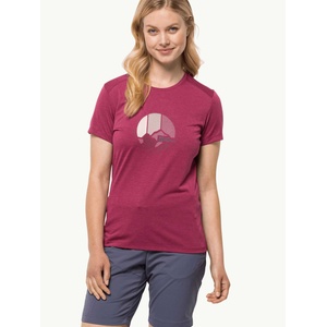 Jack Wolfskin Тениска crosstrail graphic t w (1807213-2198)
