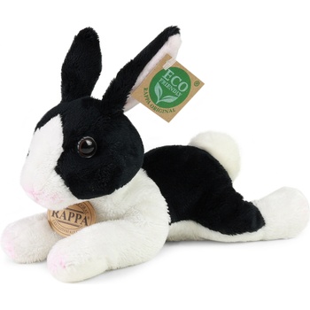 Image 1 of Rappa Плюшена играчка Rappa Еко приятели - Черно-бяло зайче, 22 cm (183131-3)