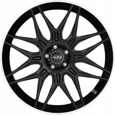 Dotz LongBeach 9,5x22 5x120 ET49 black polished