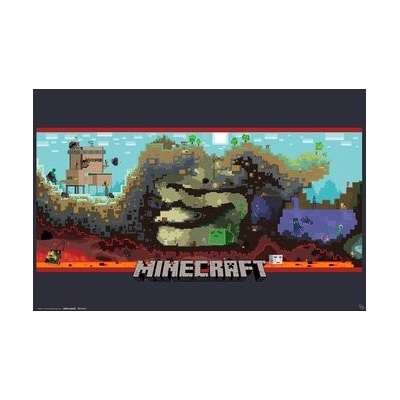 Grupo Erik Plagát Minecraft - Underground