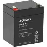 Emuz Battery 12v 5ah vrla am5-12t2 acumax emu
