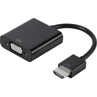 Vivanco Преходник Vivanco 45493, HDMI(м) към VGA(ж)+USB MicroB(ж)+3.5mm jack, черен (45493)