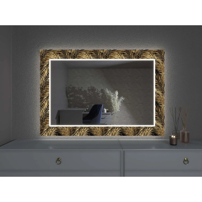 Artalo LED zrkadlo s dekorom D2 90 x 160 cm