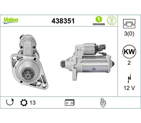 Startér VALEO 438351